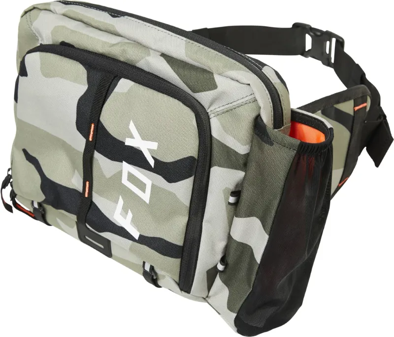 Fox 5L Lumbar Hydration Pack Green Camo