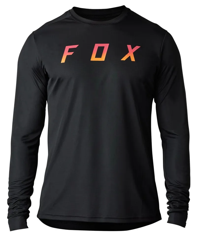 Fox Ranger Dose LS MTB Jersey Black