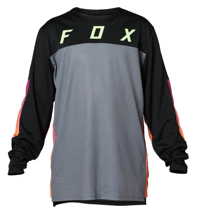 Fox Defend Race Youth LS MTB Jersey Black