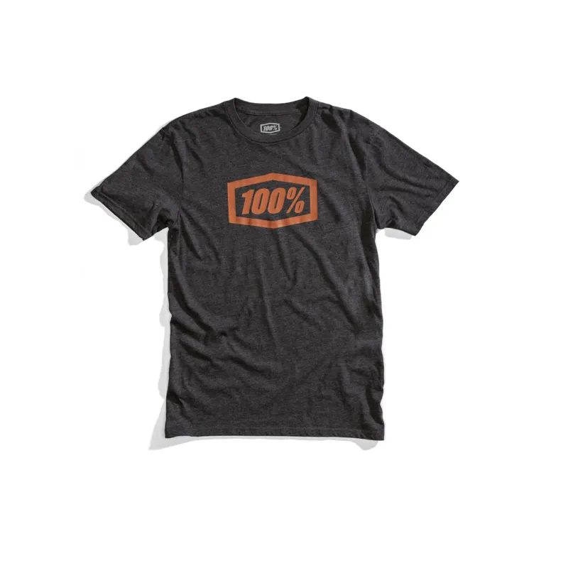 100 Percent ESSENTIAL T-Shirt Charcoal Heather Bronze 
