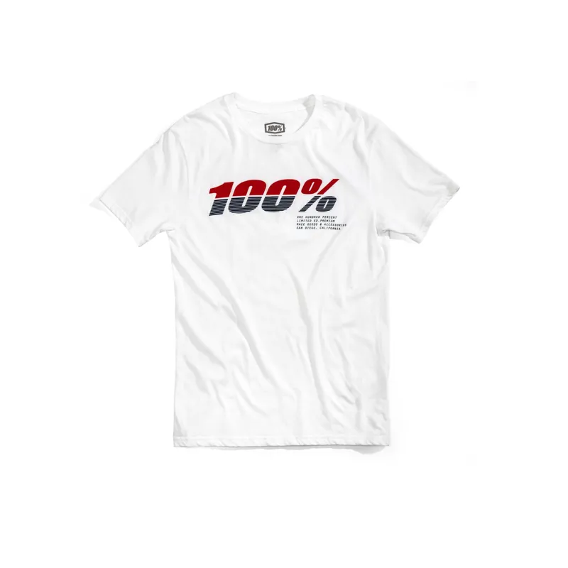 100 Percent Bristol T-Shirt White 