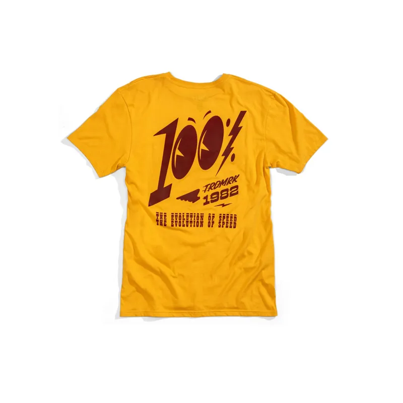 100 percent Sunnyside T-Shirt Goldenrod -1