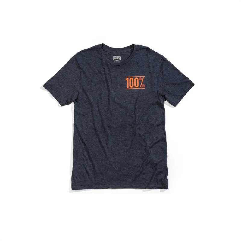 100 percent Global T-Shirt Navy Heather 