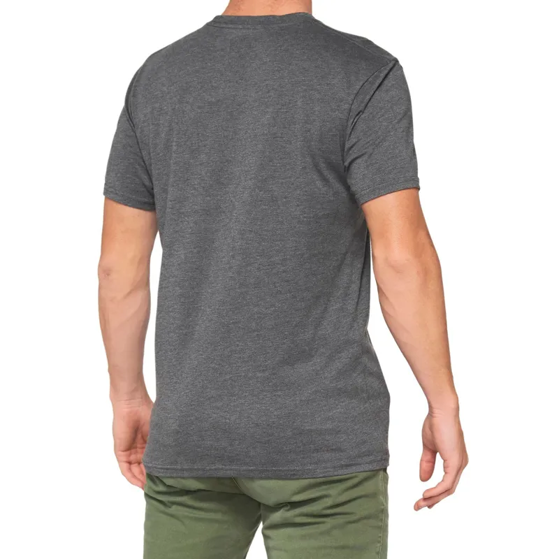 100 percent Silva T-Shirt Charcoal Heather-1