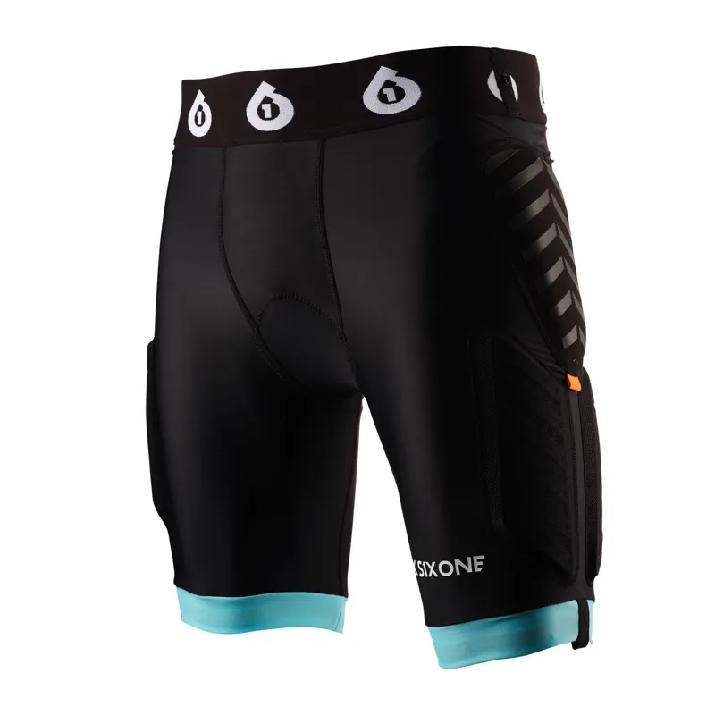 SixSixOne Evo Compression Womens Shorts in Black