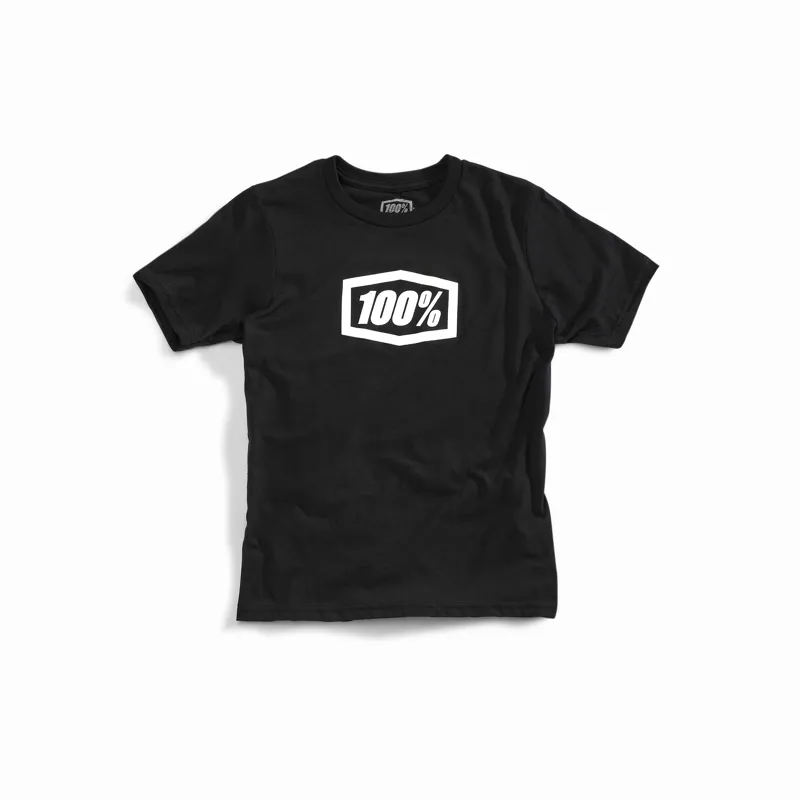 100 percent ESSENTIAL Youth T-Shirt Black 