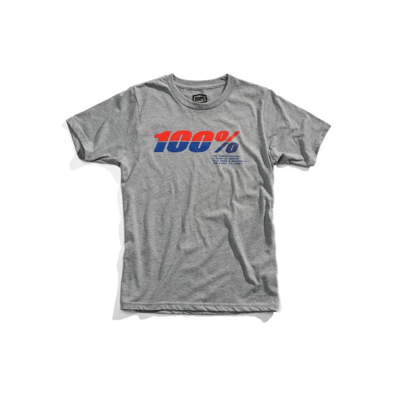 100 Percent Bristol Youth T-Shirt Grey Heather 