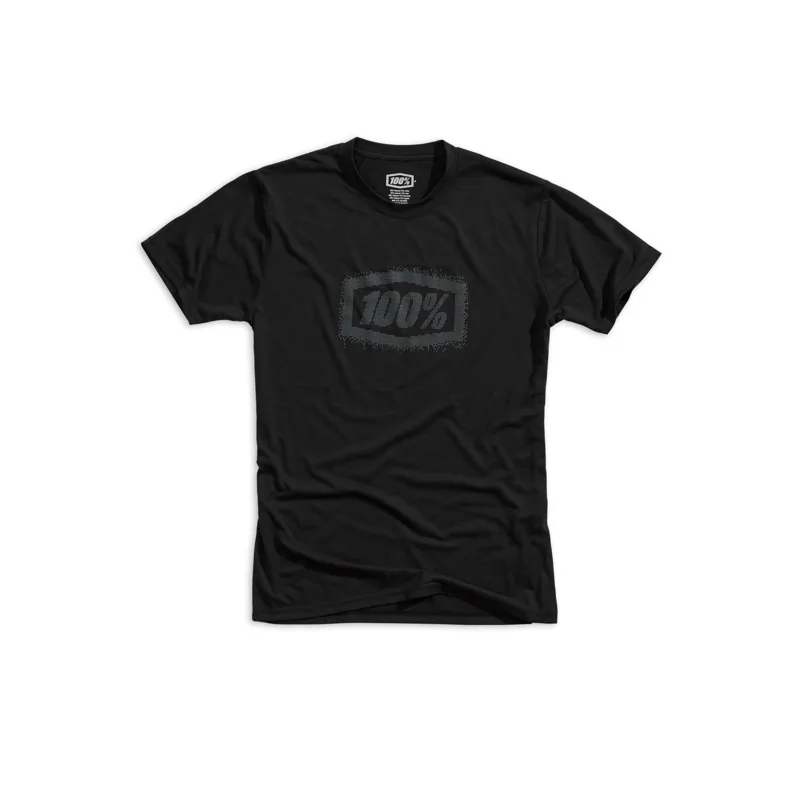 100 Percent Positive Tech Tee Black 