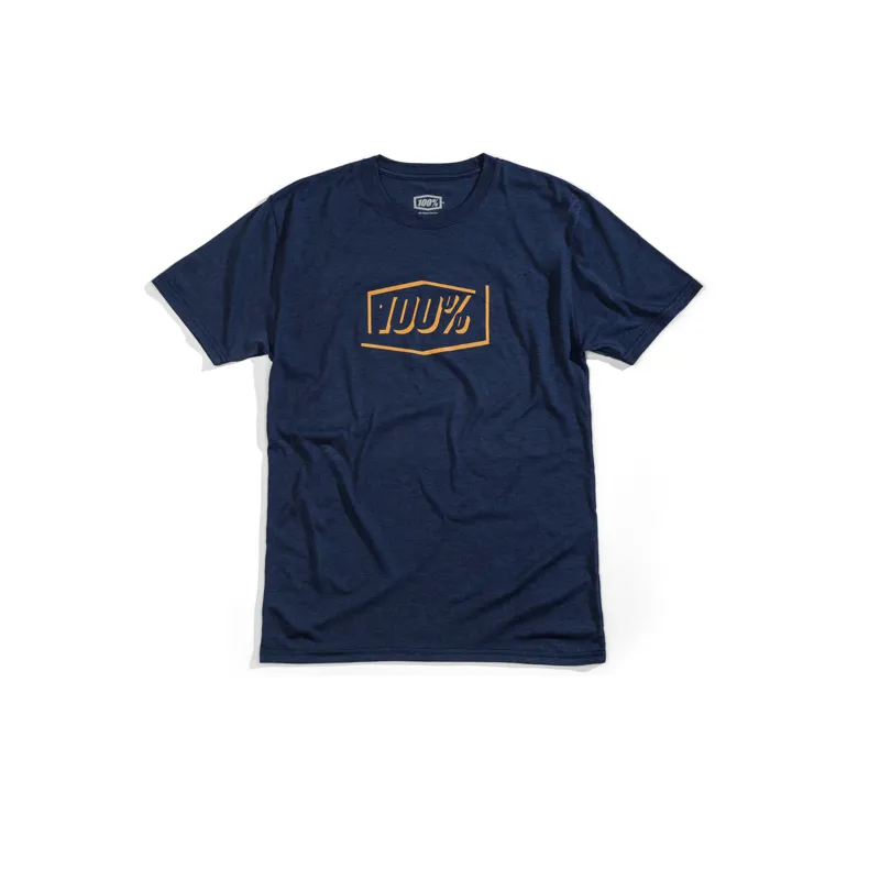 100 Percent Phantom Tech Tee Navy Heather 