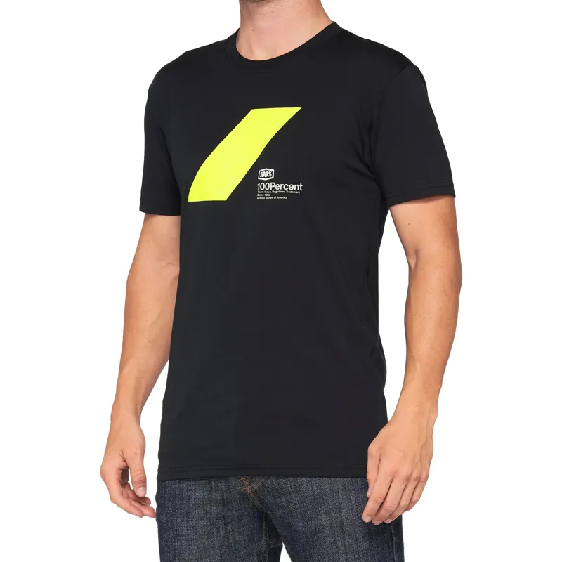 100 Percent Athol Tech T-Shirt Black