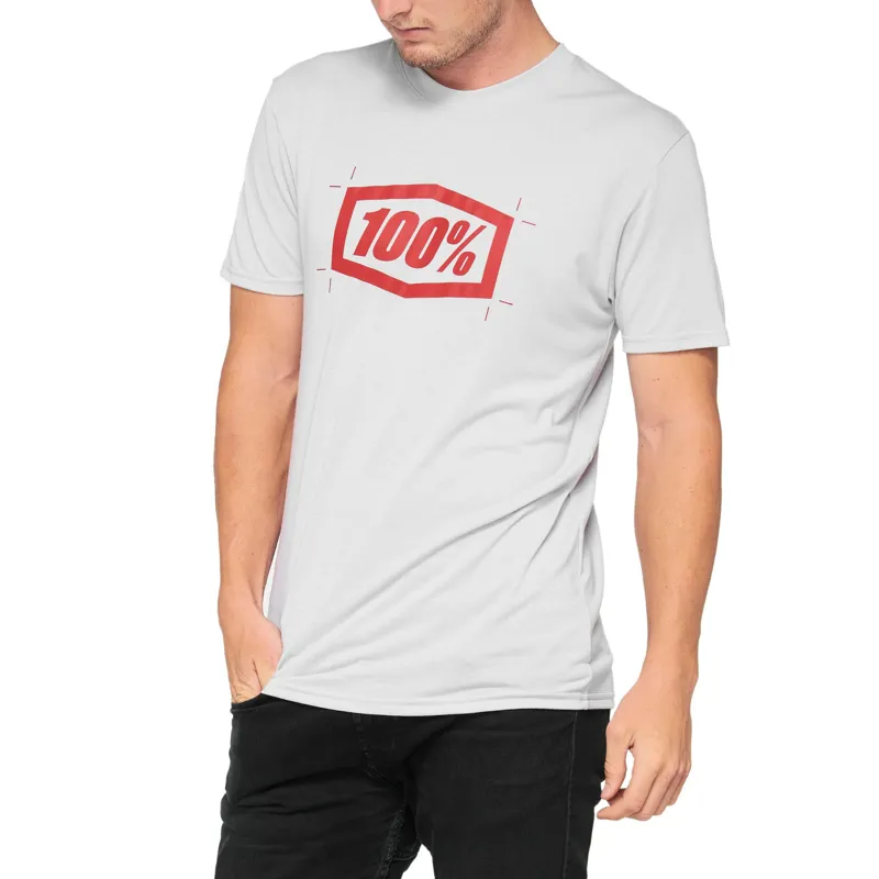 100 Percent Cropped Tech T-Shirt Vapor-2