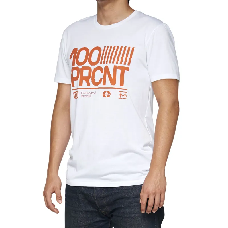 100% SURMAN Tech T-Shirt in White