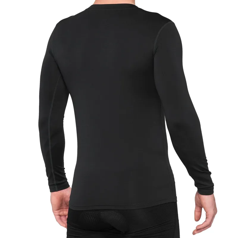 100 Percent Basecamp Long Sleeve Base Layer Black -1