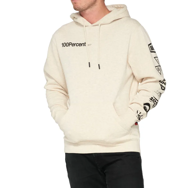 100 Percent Super Future Hoodie Oatmeal Heather