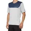100% Airmatic Short Sleeve Jersey in Charcoal/Black