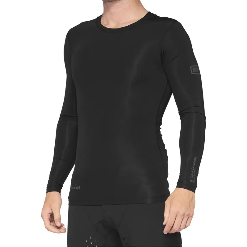 100 percent R Core Concept Long Sleeve Baselayer Black