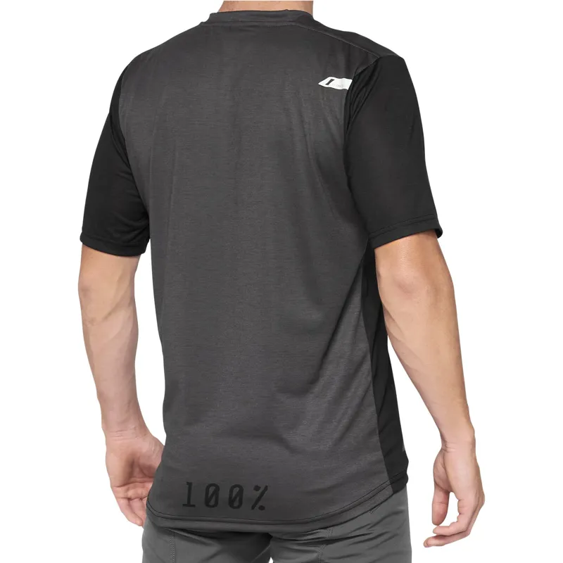 100 percent Airmatic Jersey Black Charcoal-1