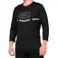100% Airmatic 3/4 Sleeve Jersey in Black