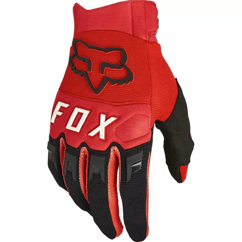Fox Racing Dirtpaw Gloves in Red