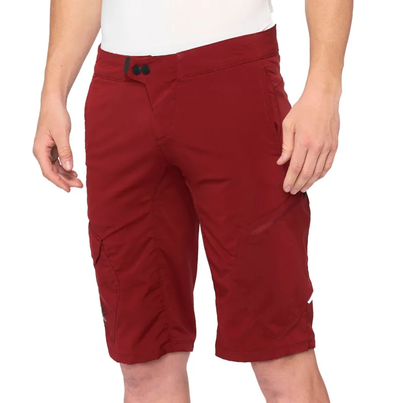 100 Percent  Ridecamp Shorts Brick