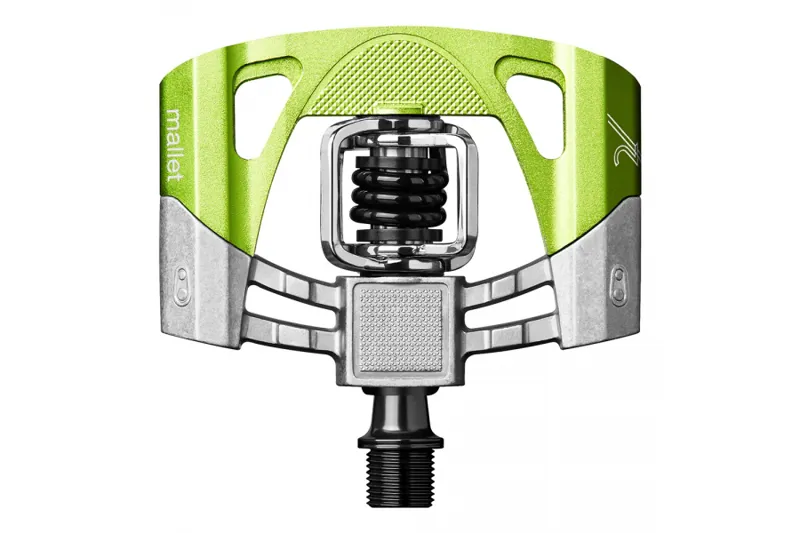 Crankbrothers Mallet 2 Pedals Silver Green