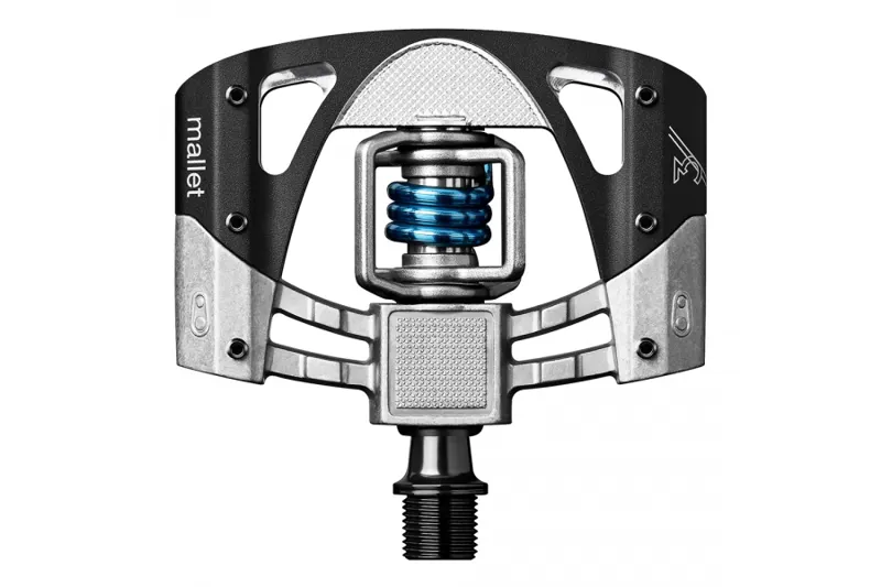 Crankbrothers Mallet 3 Pedals Raw Black Blue