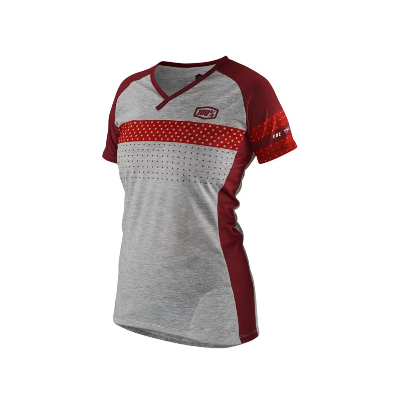 100 percent Airmatic Womens Jersey Red 