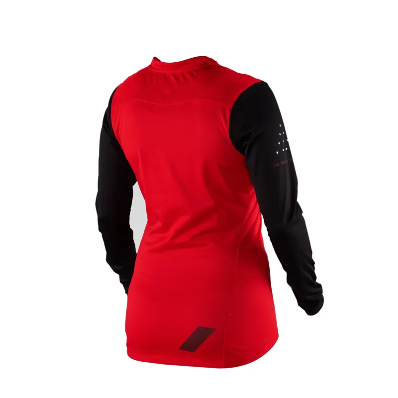 100 percent Ridecamp Womens Long Sleeve Jersey Red -1