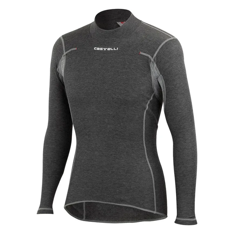 Castelli Flanders Warm LS Base Layer Black 