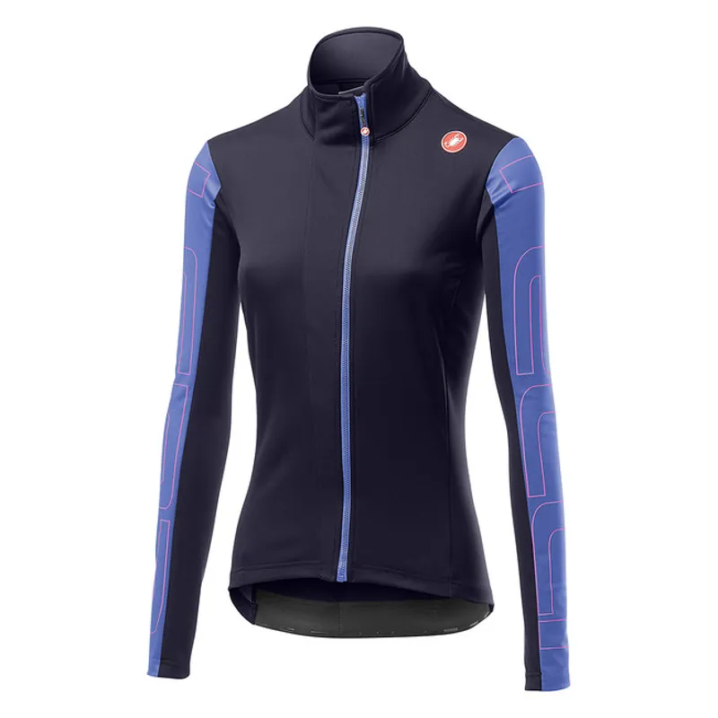Castelli Transition Womens Jacket Savile Blue 