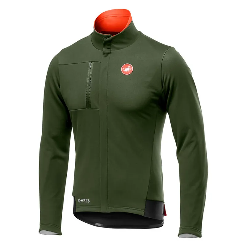 Castelli Double Espresso Jacket Military Green 