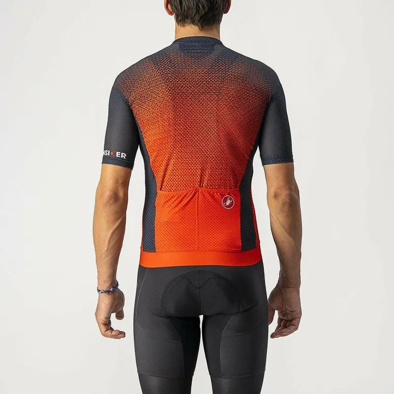 Castelli Insider Jersey Fiery Red Savile Blue-1