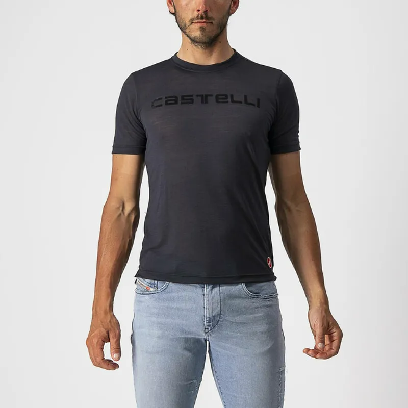 Castelli Merino Castelli T-Shirt Light Black