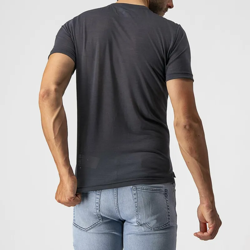 Castelli Merino Castelli T-Shirt Light Black-1
