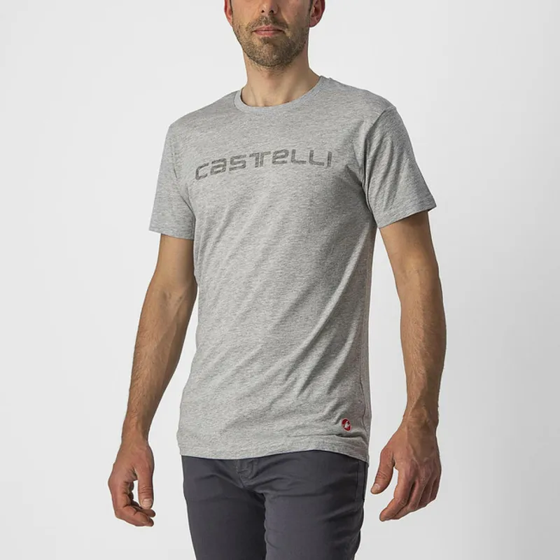 Castelli Sprinter T-Shirt Melange Light Gray