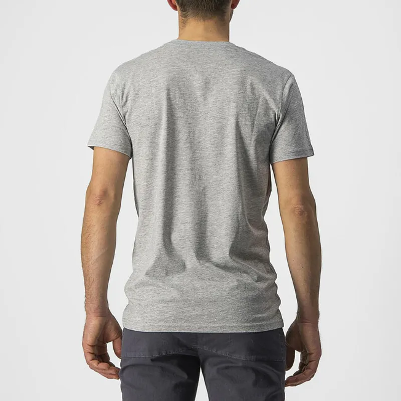 Castelli Sprinter T-Shirt Melange Light Gray-1
