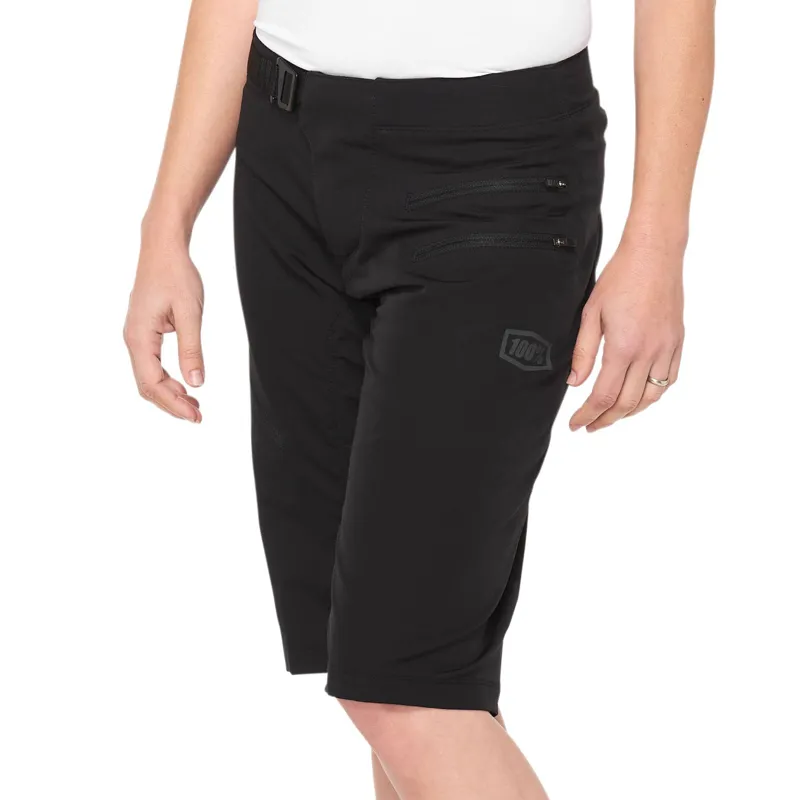 100 Percent Airmatic Womens Shorts Black