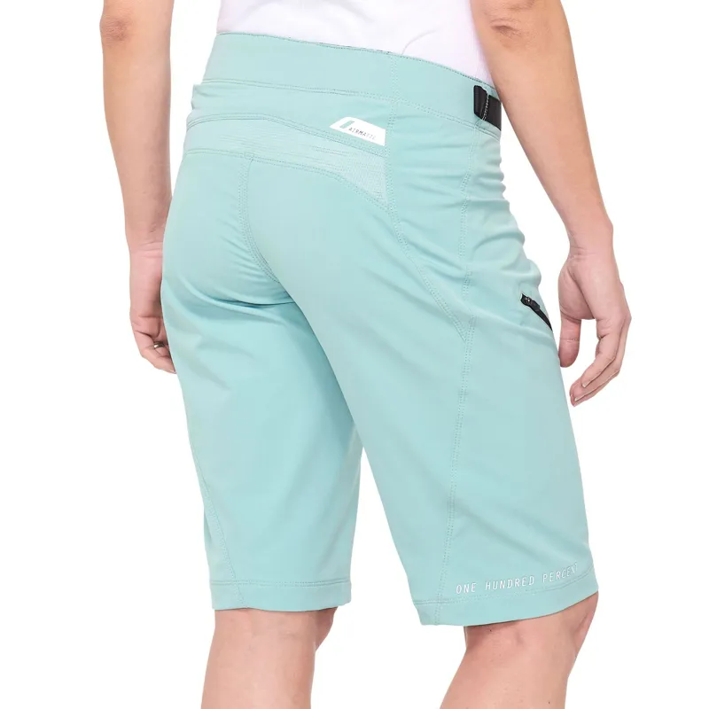 100 percent Airmatic Womens Shorts Seafoam -1