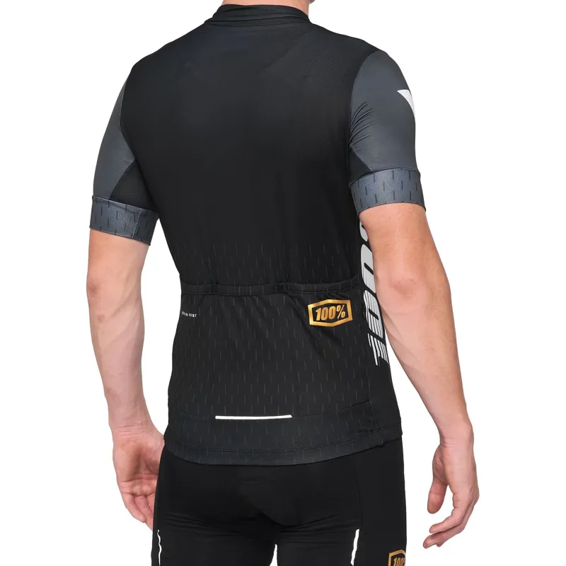 100 percent Exceeda Jersey Black Charcoal -1