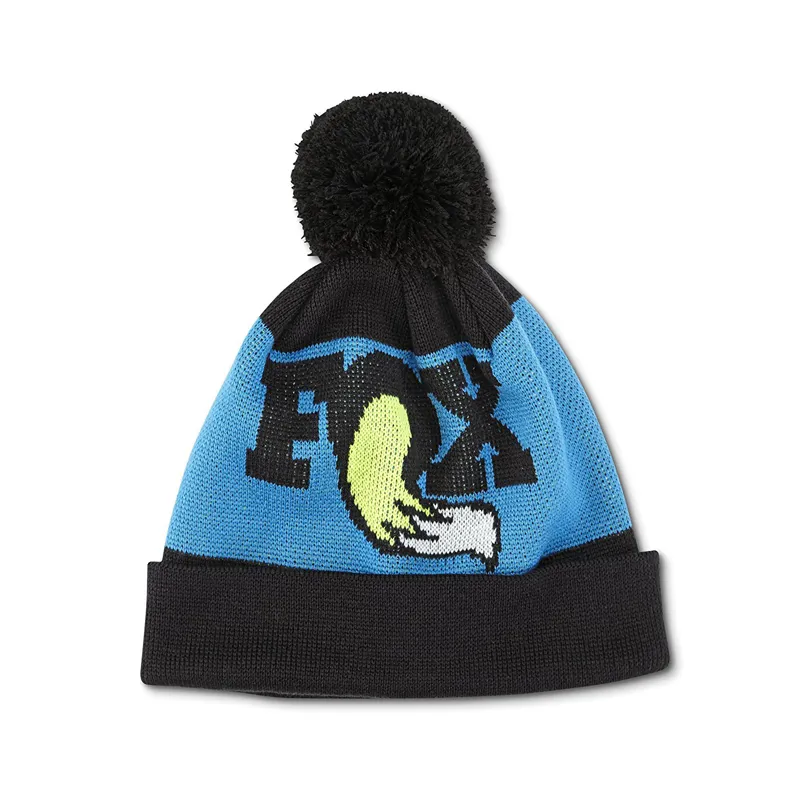 Fox Throwback Beanie Black  Blue