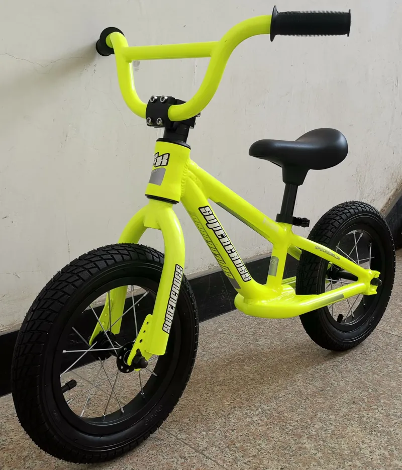 Supercross Balance Bike Hi Vis Yellow-1
