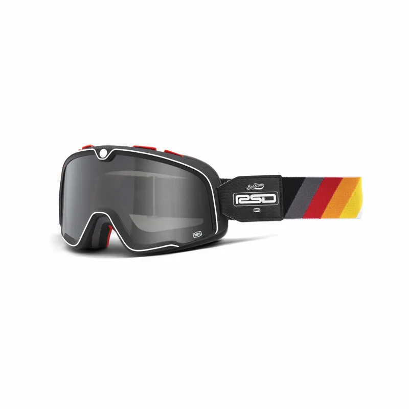 100 Percent Barstow Goggle Smoke Lens Malibu