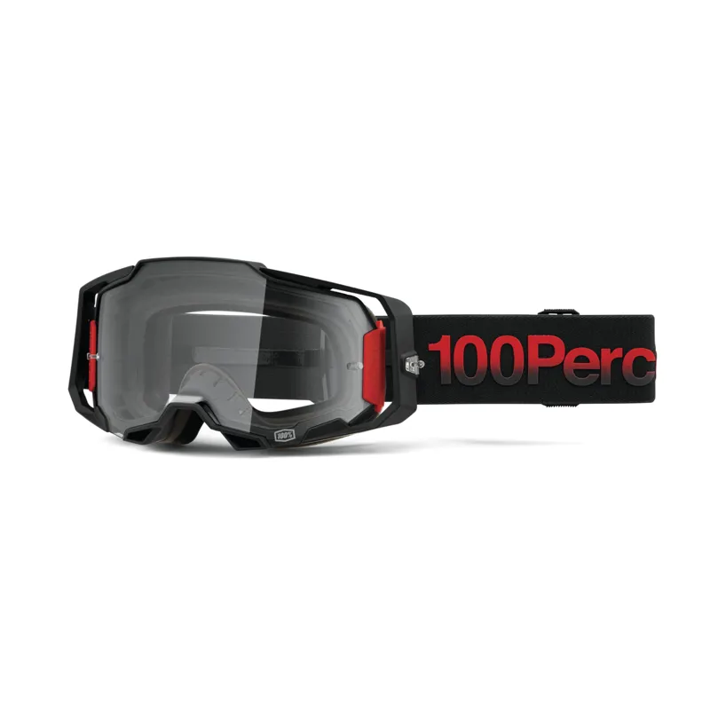 100 Percent Armega Goggles Clear Lens Tzar