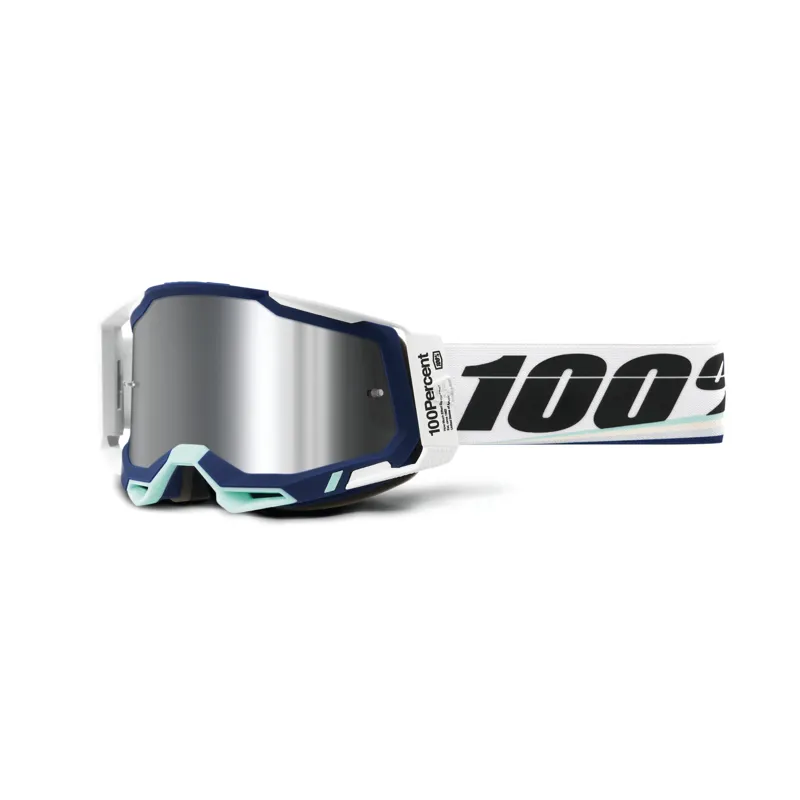 100 Percent Racecraft 2 Goggle Mirror Silver Flash Lens Arsham