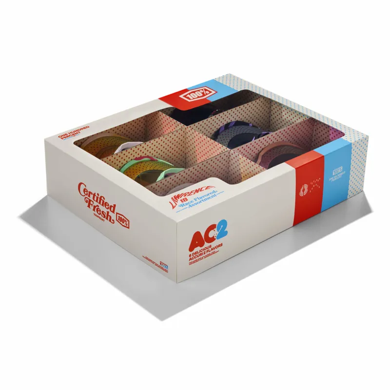 100 Accuri 2 Donut Goggles 6- Pack