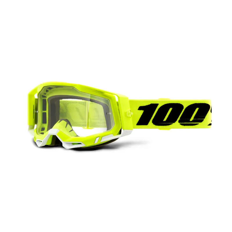 100 Percent Racecraft 2 Goggle Clear Lens Yellow