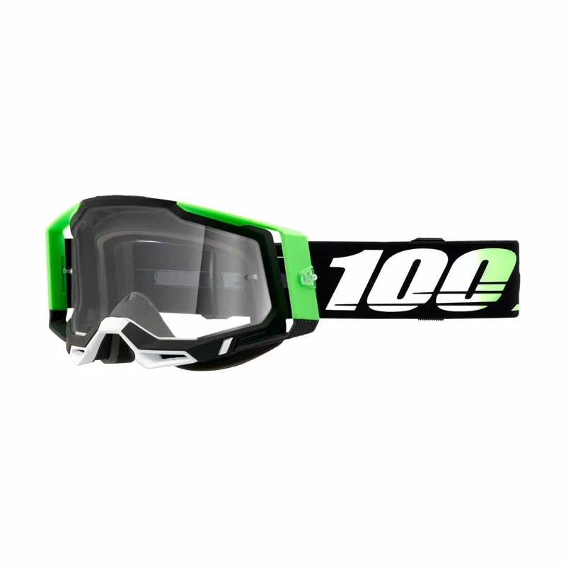 100 Percent Racecraft 2 Clear Lens Goggles Kalkuta