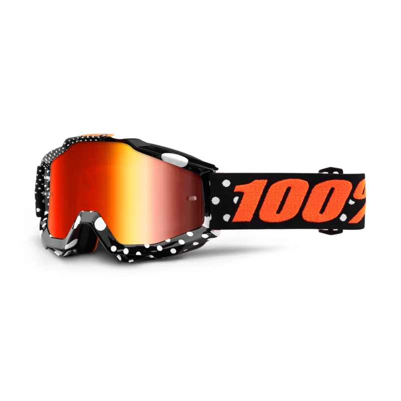 100 percent Accuri Goggles Red Mirror Lens Gaspard