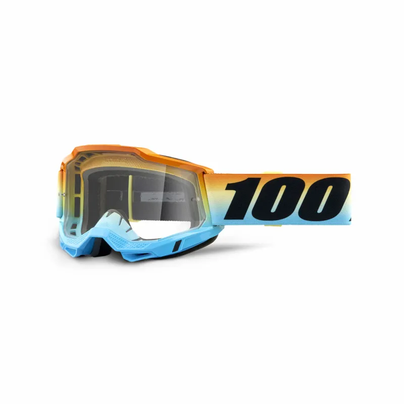 100 Percent Accuri 2 Goggle Clear Lens Sunset