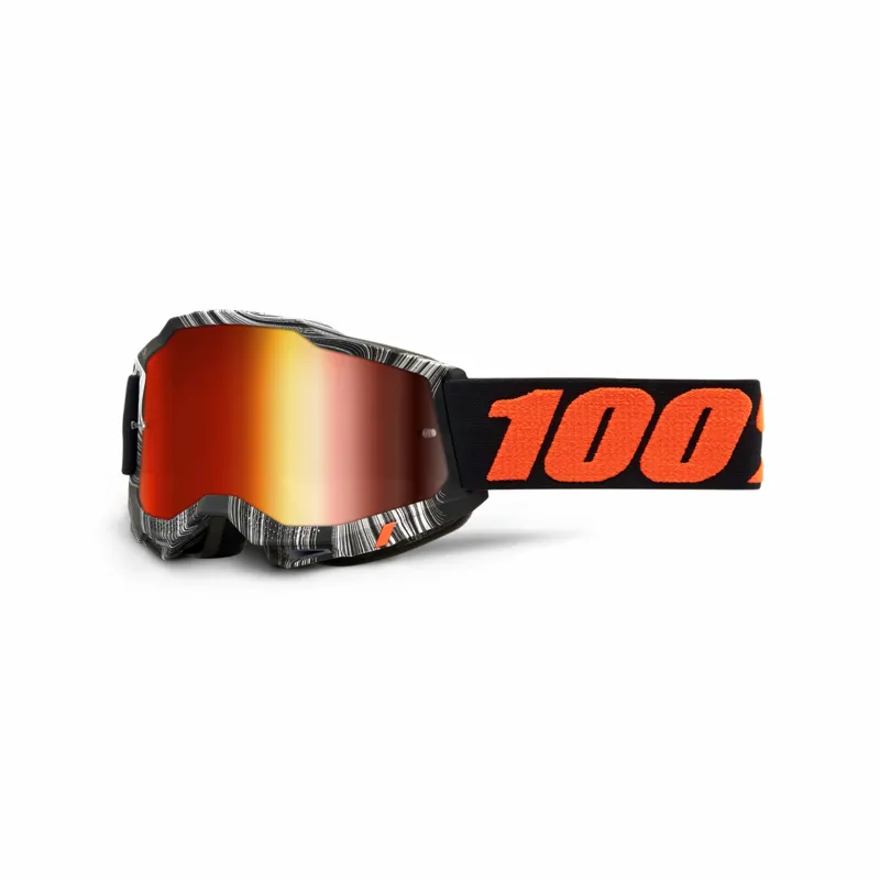 100 Percent Accuri 2 Goggle Red Mirror Lens Geospace